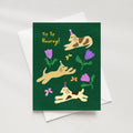 Dog Garden Party Card