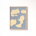 Cloud Cats Art Print