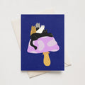 Mushroom Cats Card